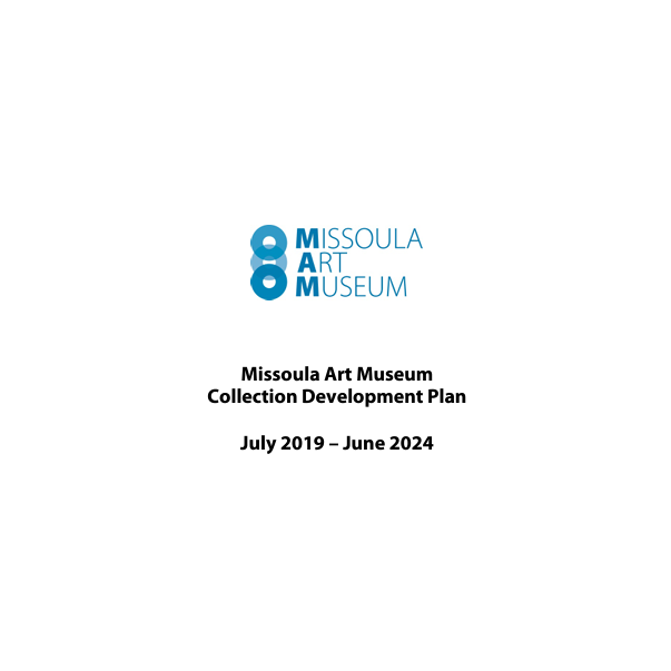 Collection Development Plan Sample - Missoula Art Museum