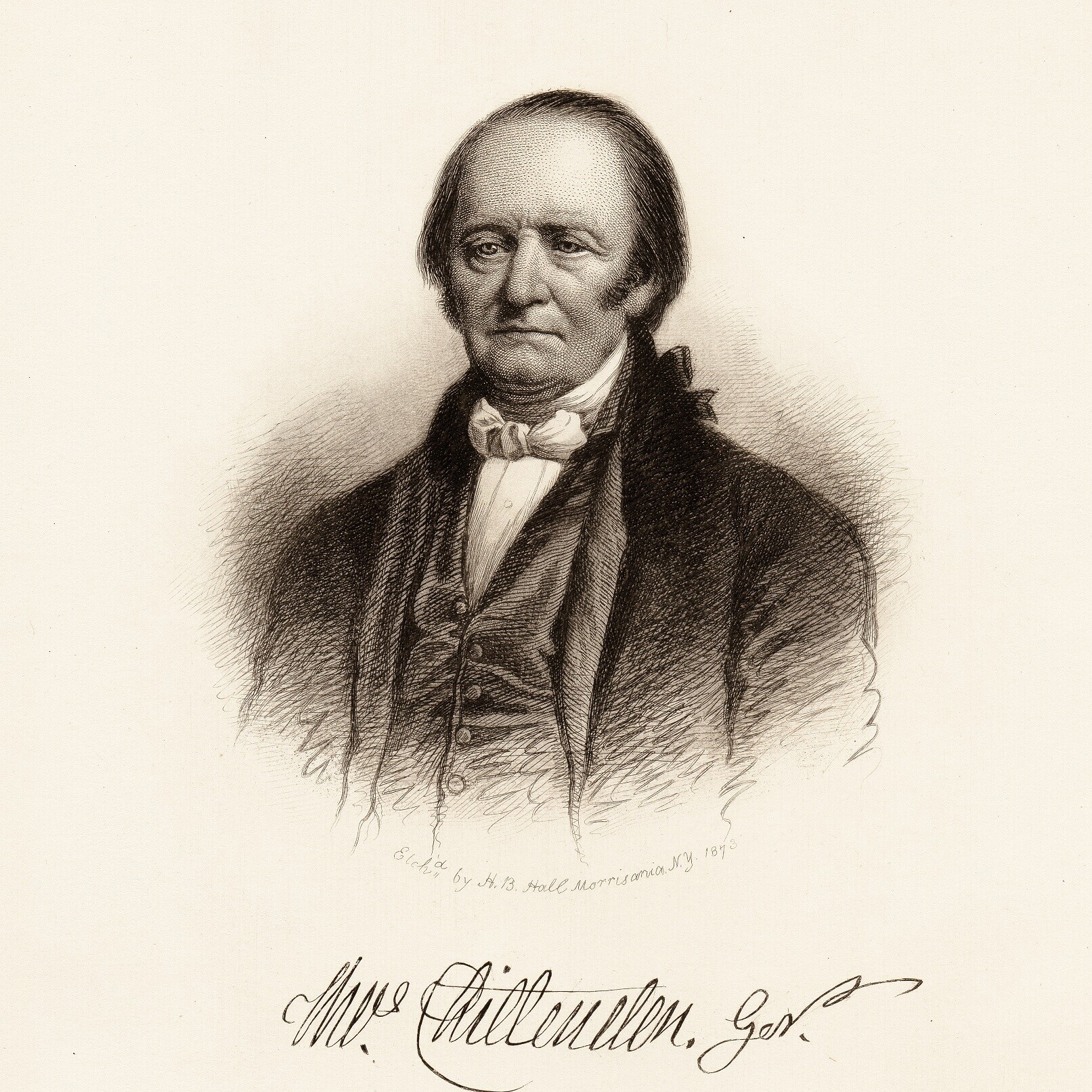 illustration of Thomas Chittenden