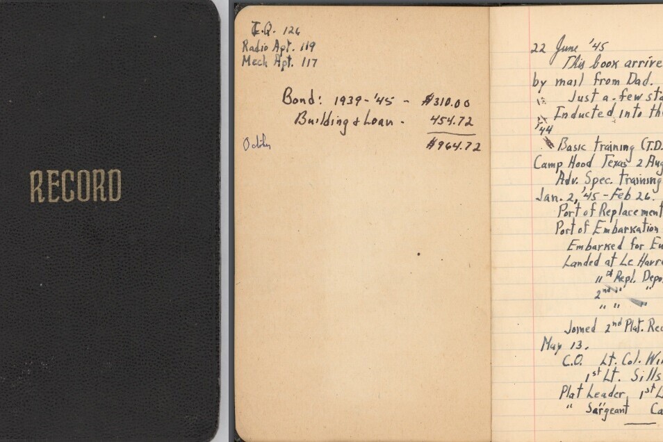 Wartime Record: John Twitchell's WWII Diary