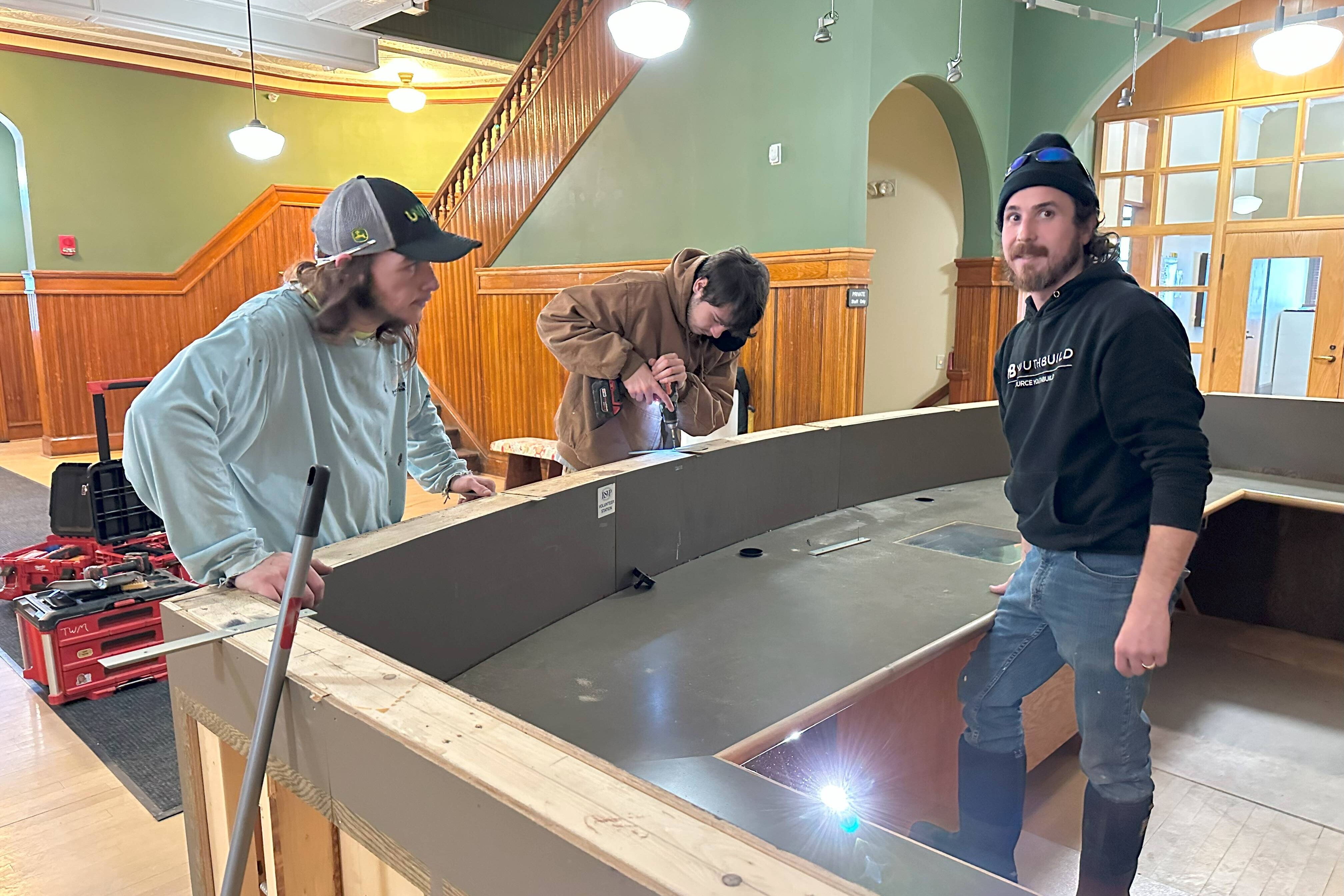 YouthBuild Gives the Vermont History Center a Makeover